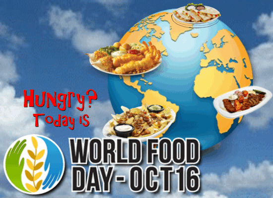 Image result for World Food Day gif