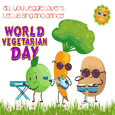 A Vegetarian Card To All Veggie Lovers.