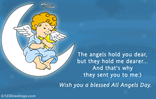 Send All Angels Day Ecard