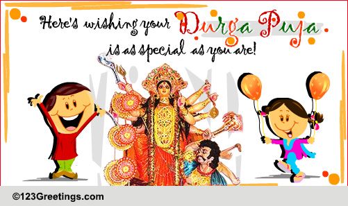 Durga Puja Poem... Free Happy Durga Puja eCards, Greeting Cards | 123  Greetings