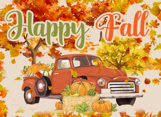 Happy Fall My Friend! Free Friends & Family ECards, Greeting Cards