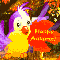 Flying In To Say Happy Autumn!