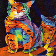 Rainbow Cats.