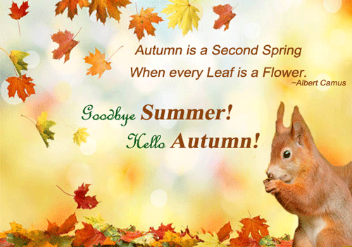 Welcome Autumn! Free Specials eCards, Greeting Cards | 123 Greetings