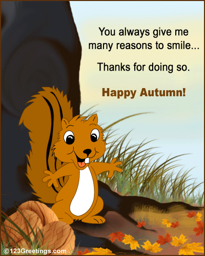 Thank You Autumn Wish...