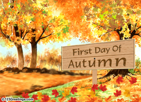 First Day Of Autumn Cards, Free First Day Of Autumn Wishes | 123 Greetings