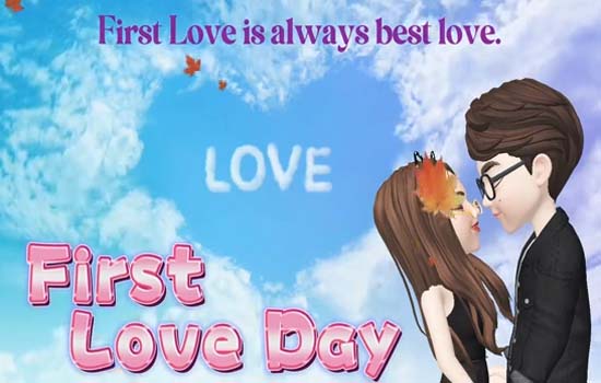 First Love Is Always Best Love. Free First Love Day eCards | 123 Greetings