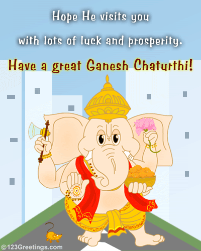 A Blessed Ganesh Chaturthi!