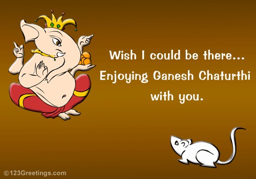 Ganesh Chaturthi Without You! Free Ganesh Chaturthi eCards | 123 Greetings