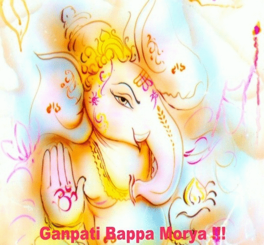 Ganpati Bappa Morya! Free Ganesh Chaturthi eCards, Greeting Cards | 123  Greetings