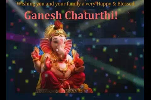 Happy And Blessed Ganesh Chaturthi! Free Ganesh Chaturthi ECards | 123 ...