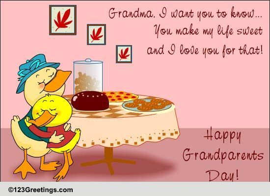 grandparents day ecards