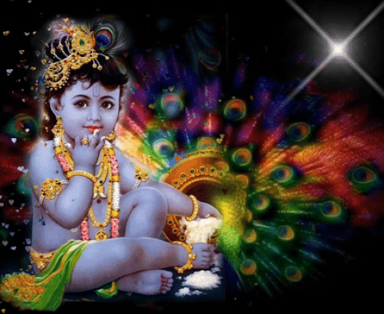 Blessings Of The Divine Lord Krishna. Free Janmashtami eCards | 123  Greetings