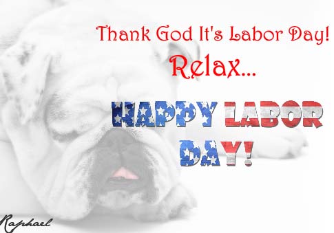 thank you card on labour day