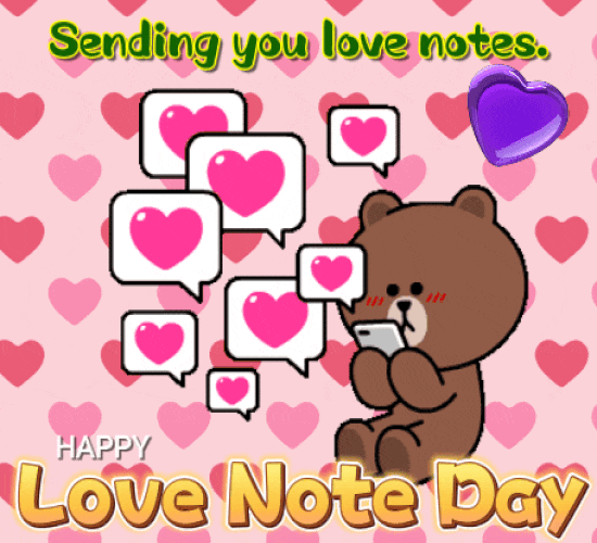 Sending You Love Notes.
