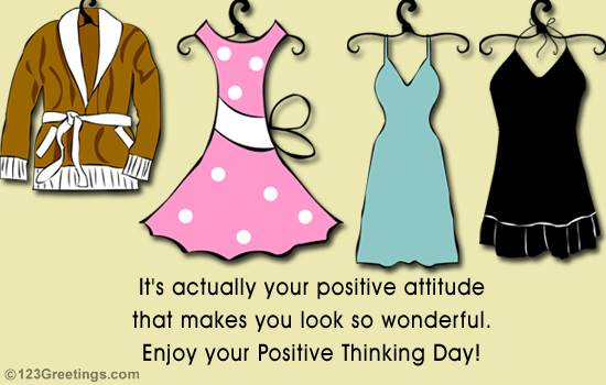 Wearing The Positive Attitude!