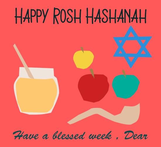 Happy Rosh Hashanah, Dear.
