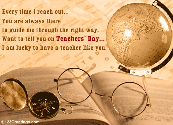 Greetings For Teachers