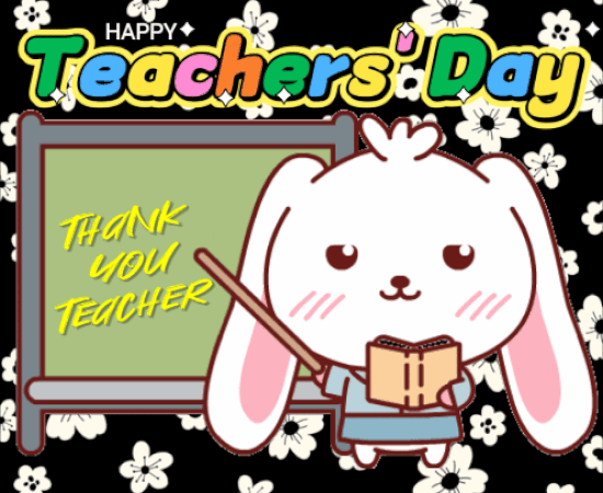 Give Thanks To Teacher.
