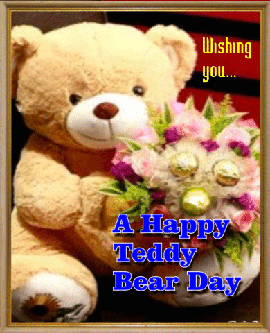 Teddy Bear Wishes. Free Teddy Bear Day eCards, Greeting Cards
