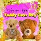 A Very Cute Teddy Bear Day Ecard.