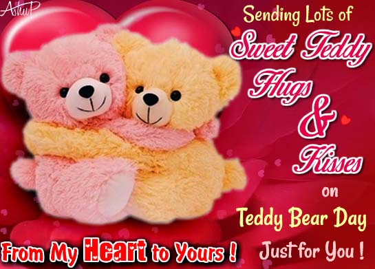 sweet love teddy bear