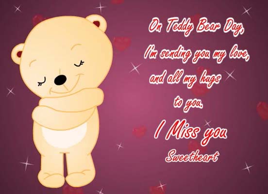 teddy bear greeting card design