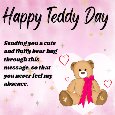 Teddy Bear Day Card