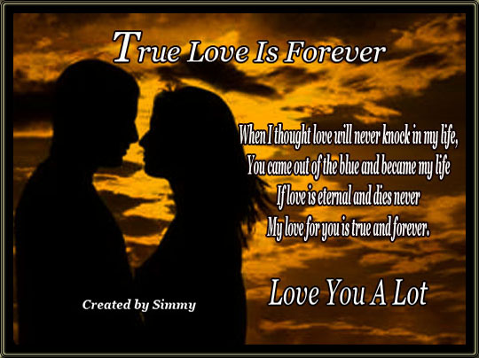 True Love Forever Day Ecard!