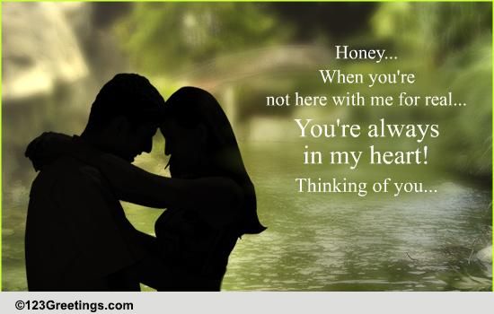 Thinking Of You... Free Husband & Wife eCards, Greeting Cards | 123