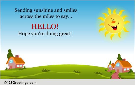 Across The Miles! Free Loved Ones eCards, Greeting Cards | 123 ...