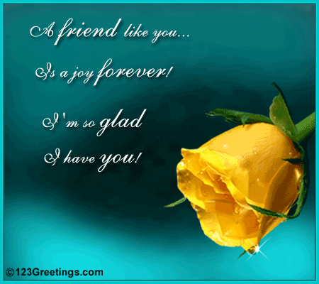 A Friend Like You!