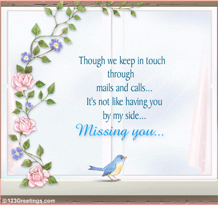 Wedding Flower on Missing You    Free Miss You Ecards  Greeting Cards  Greetings From