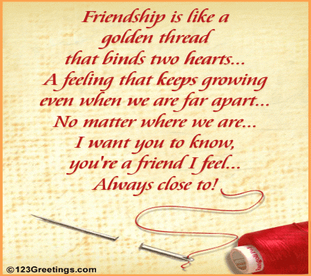 Words that will surely make your friend feel special.