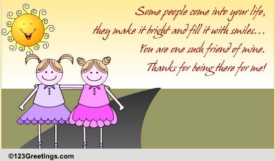 For My Special Friend! Free Special Friends eCards, Greeting Cards