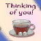 Thinking Of You Over Tea.