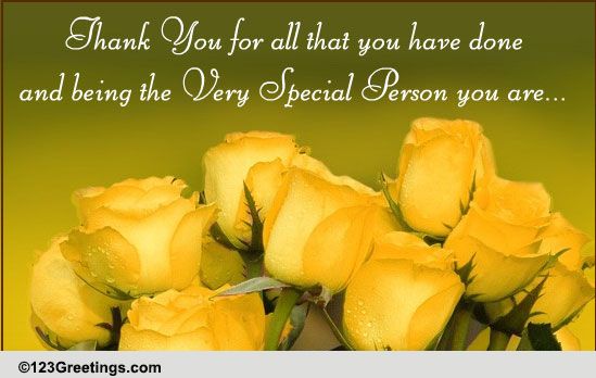 thank you images with yellow roses