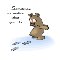 Send Encouragement With Humorous Bear!