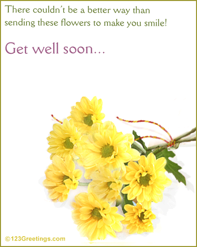 Wishes To 'Get Well Soon'...