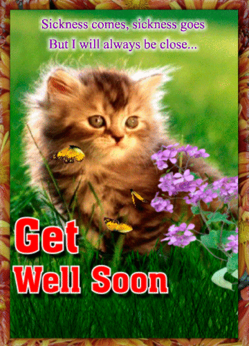 A Get Well Soon Card For You.