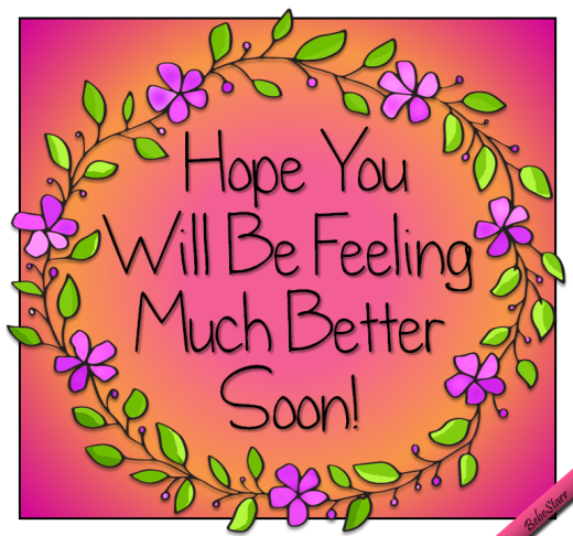 Please Feel Better Free Get Well Soon ECards Greeting Cards 123 