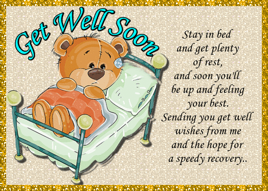 Get Well Accident Me to You Bear Card
