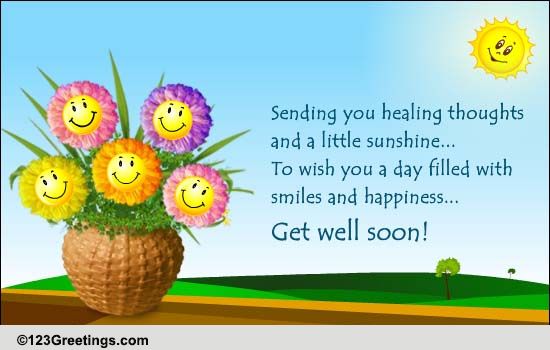 Smiles And Happiness... Free Get Well Soon eCards, Greeting Cards | 123 ...