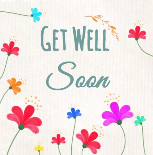Sending You Flowers And Get Well Soon. Free Get Well Soon eCards