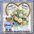 Sending A Nurse With Flowers.