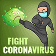Fight Coronavirus, Get Well Soon!