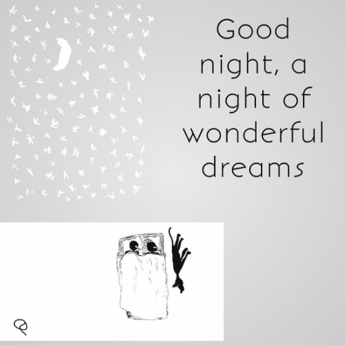 Greeting For Good And Wonderful Night.