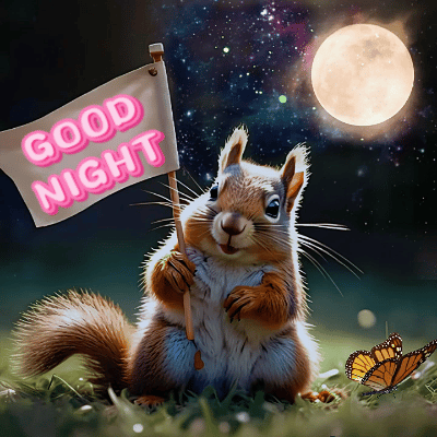 A Very Cute Good Night Ecard For You.