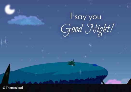 Sparkling Good Night Wish… Free Good Night eCards, Greeting Cards