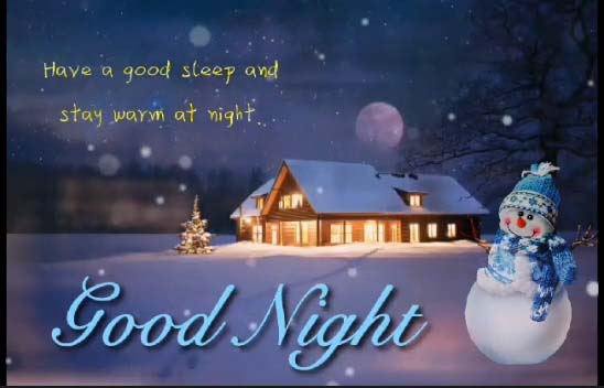 Have A Good Sleep And Stay Warm. Free Good Night eCards, Greeting Cards